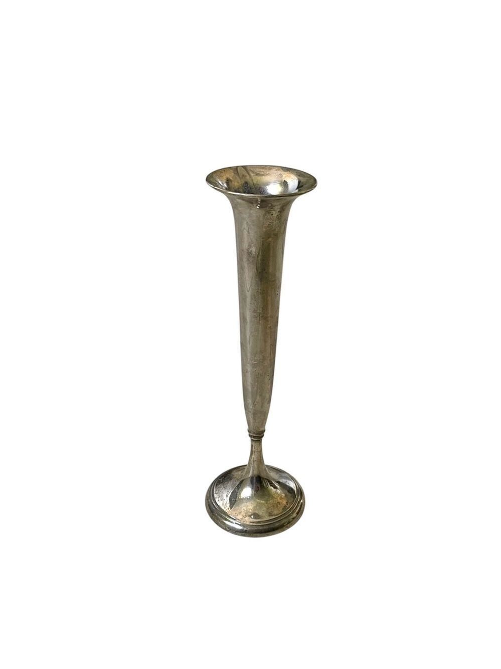 Vintage Silver Plated Single Bud Flute Vase Uni-Ep SP Zinc